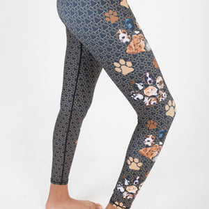 PUPPIES AND KITTENS LEGGINGS L004 - Escala Activewear