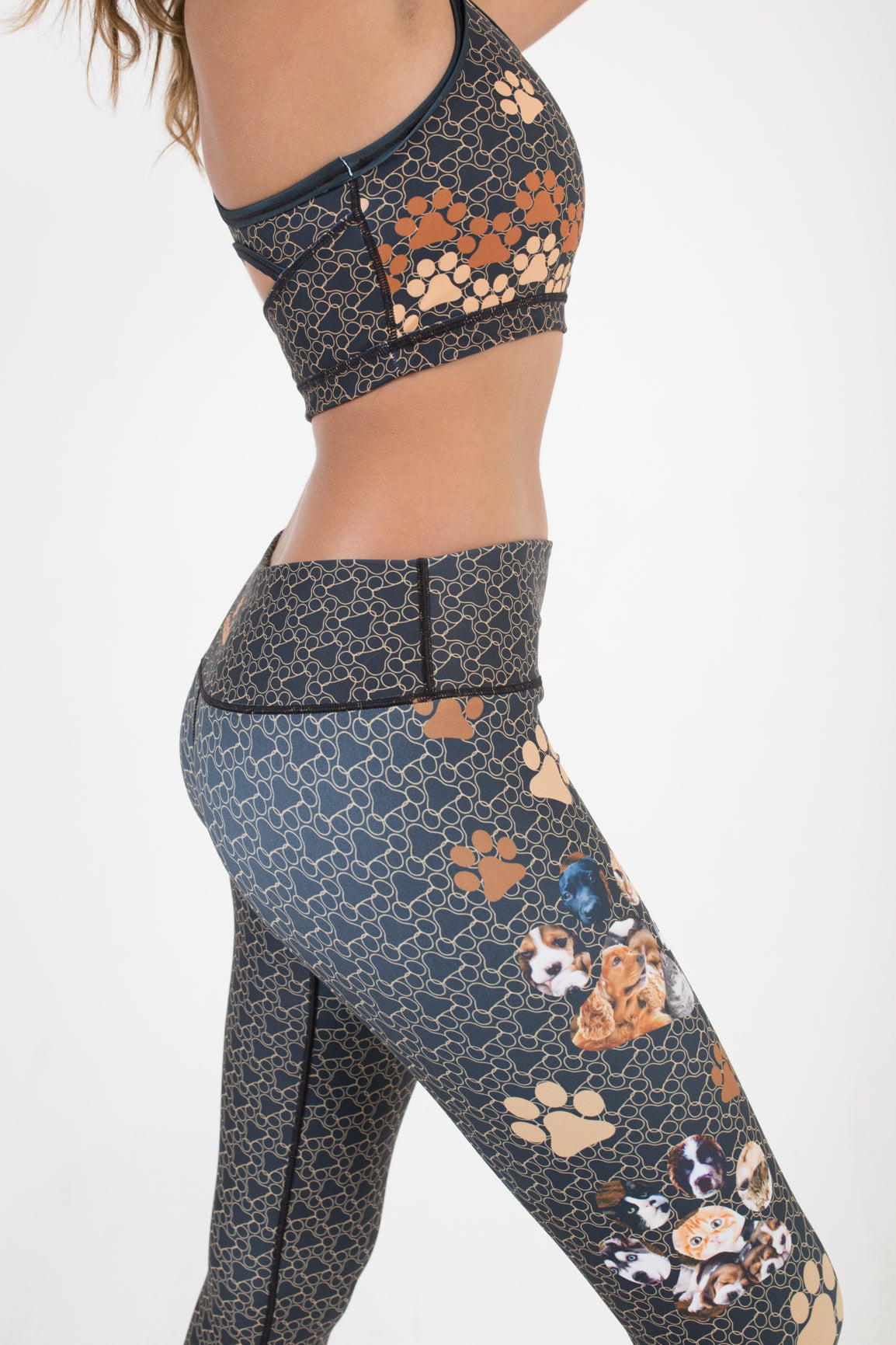 PUPPIES AND KITTENS LEGGINGS L004 - Escala Activewear