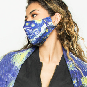 Starry Night Face Mask - Escala Activewear