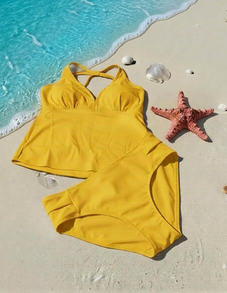 MARLA tankini - Sunny Yellow