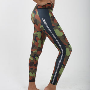 CAMOUFLAGE BRA TOP - Escala Activewear