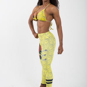 RED ROSES SOPHIA TOP - Escala Activewear