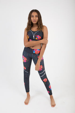 DAISY ZIPPY TOP AND LEGGINGS - Escala Activewear