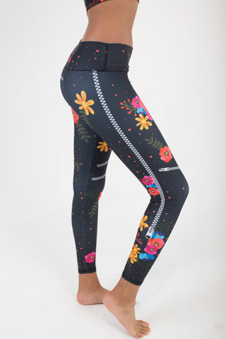 DAISY ZIPPY TOP AND LEGGINGS - Escala Activewear