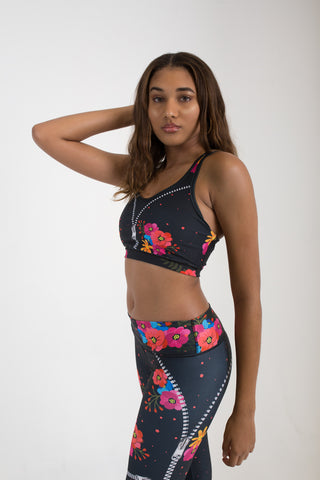 DAISY ZIPPY TOP AND LEGGINGS - Escala Activewear