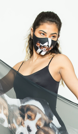 Sleeping Puppies Face Mask - Escala Activewear