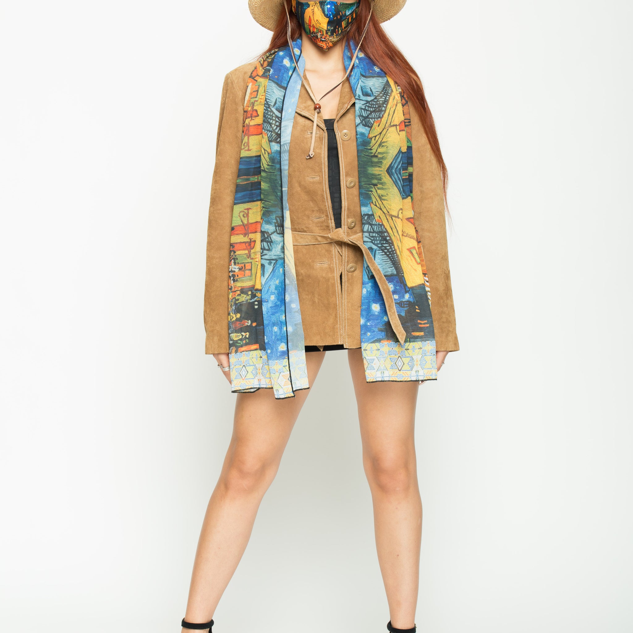 Cafe Piazza Scarf - Escala Activewear