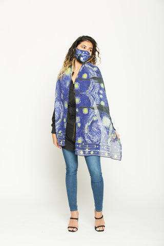 Starry Nights Scarf - Escala Activewear